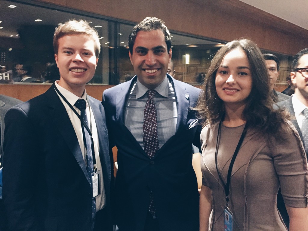 Meeting with the UN Envoy on Youth